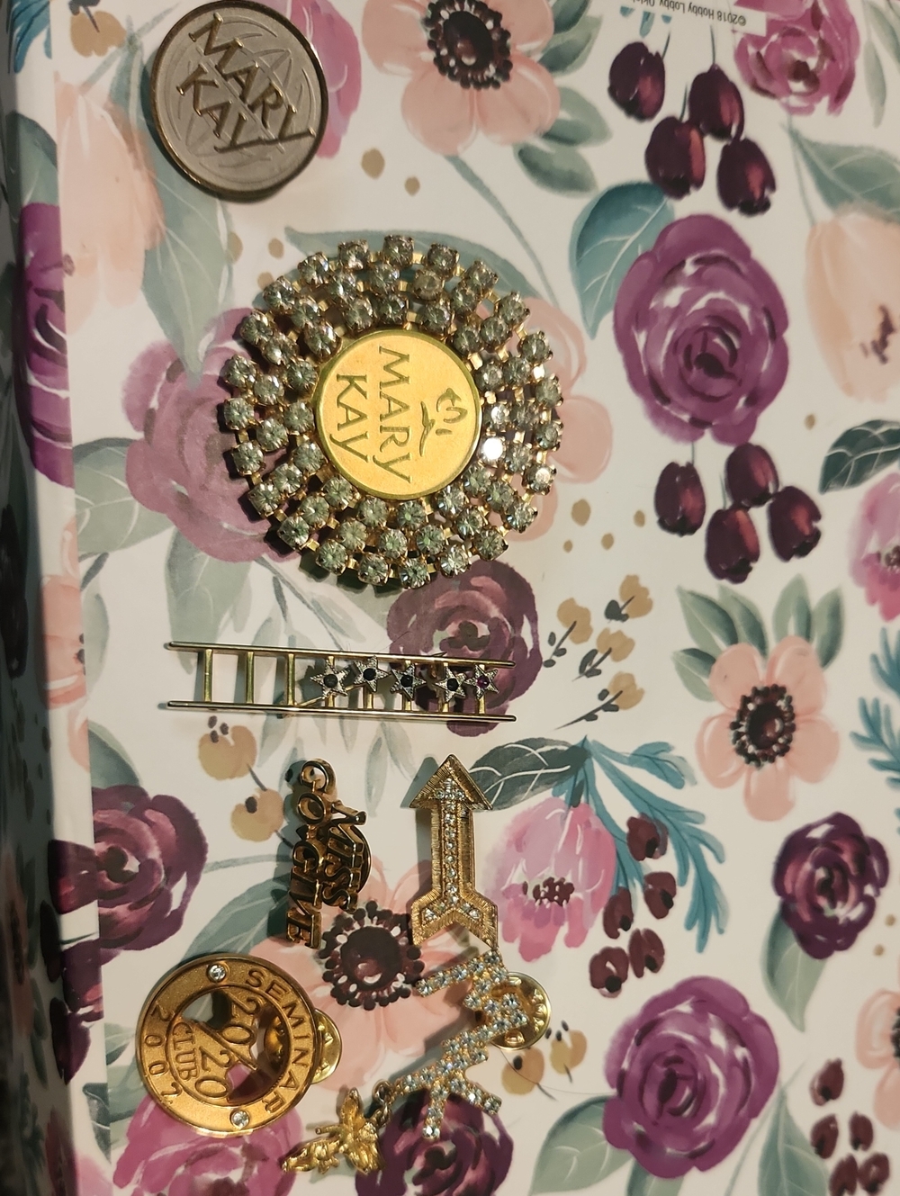 Mary Kay Vintage Pin Collection